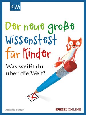 cover image of Der neue große Wissenstest für Kinder